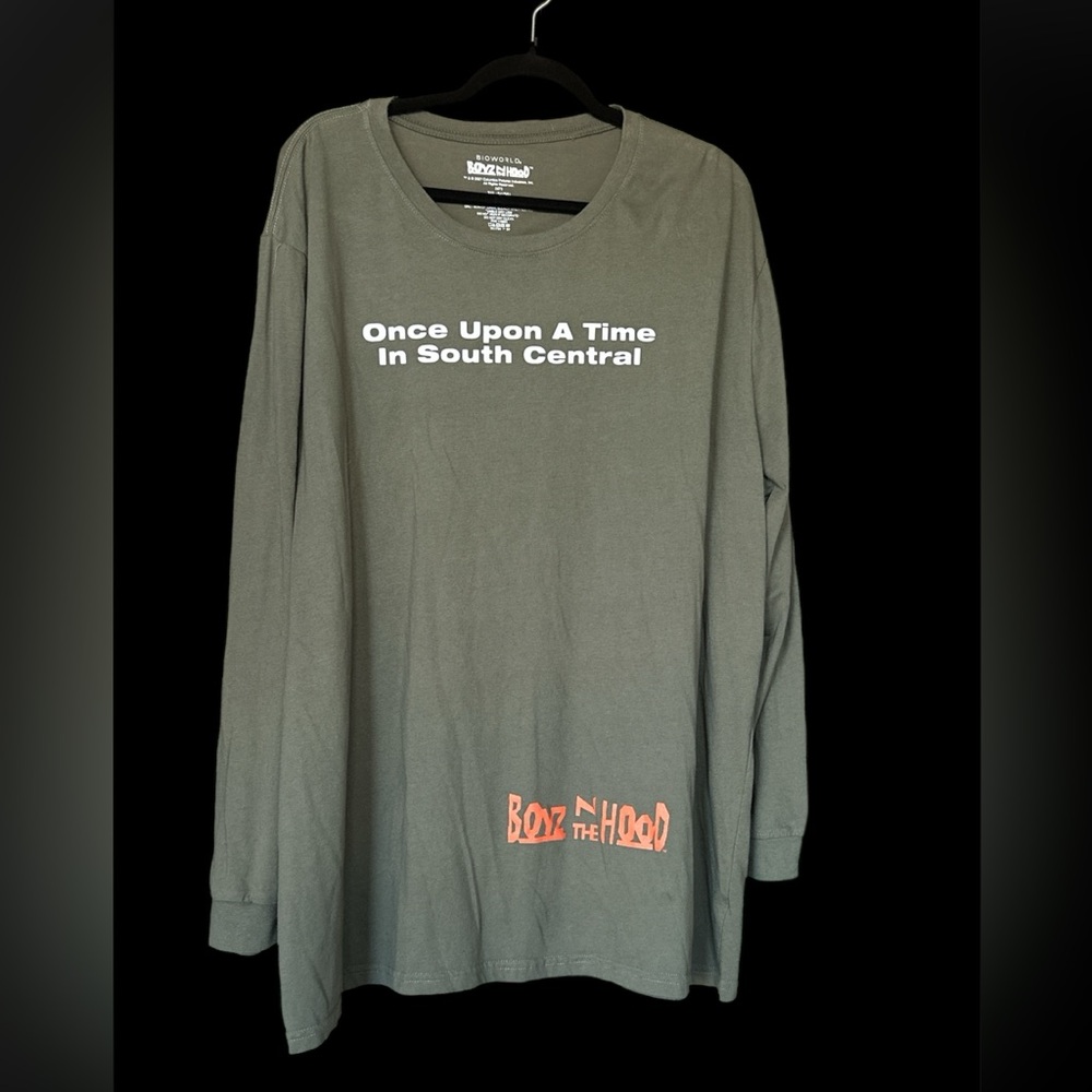☑️Bioworld Olive Boyz N The Hood Tee